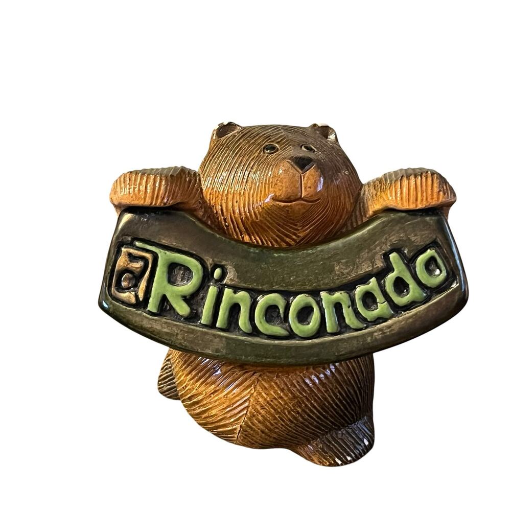 Artesania Rinconada Dealer Sign Bear Display